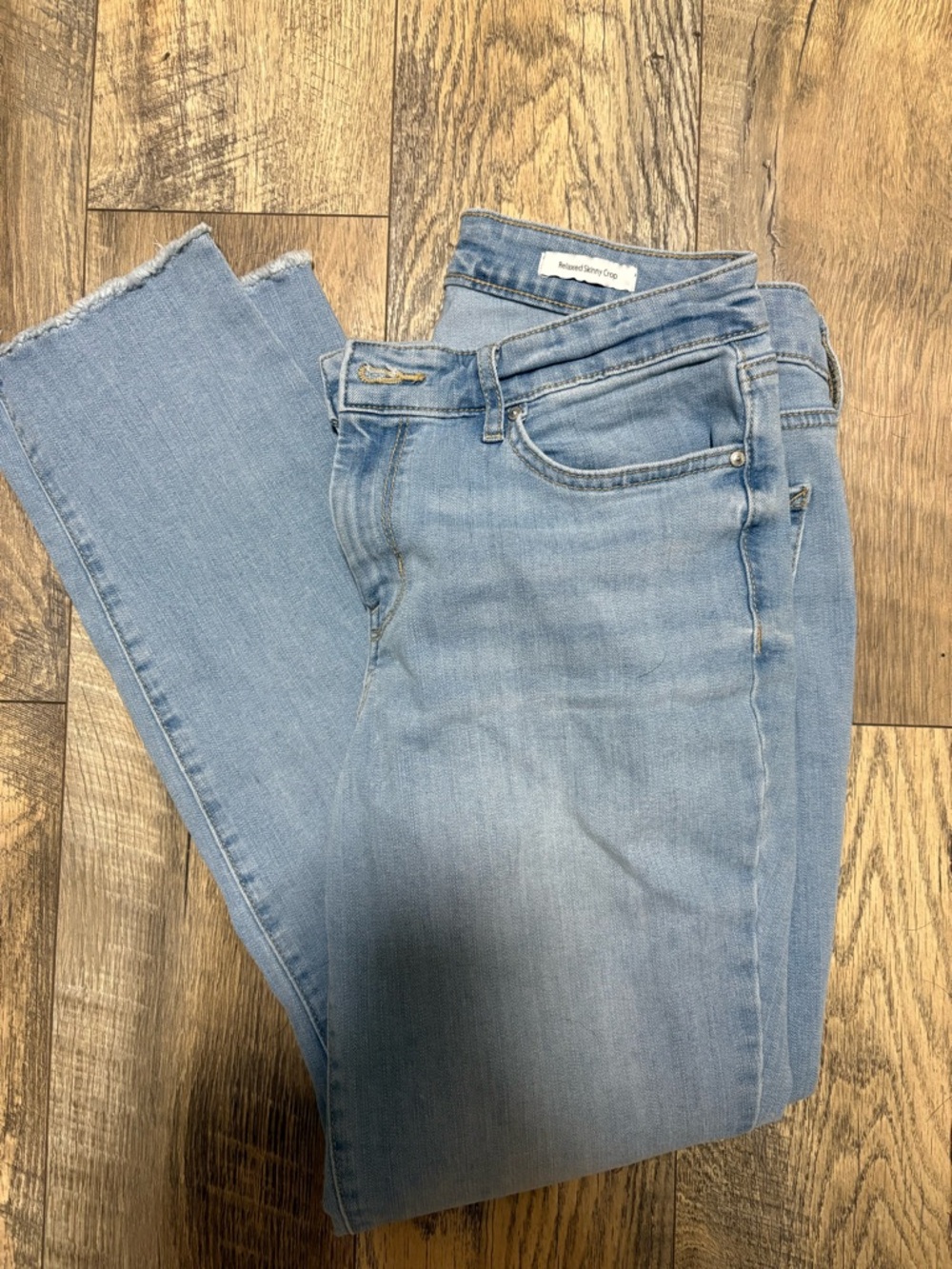 Jessica Simpson Light Blue Cropped Ankle Jeans